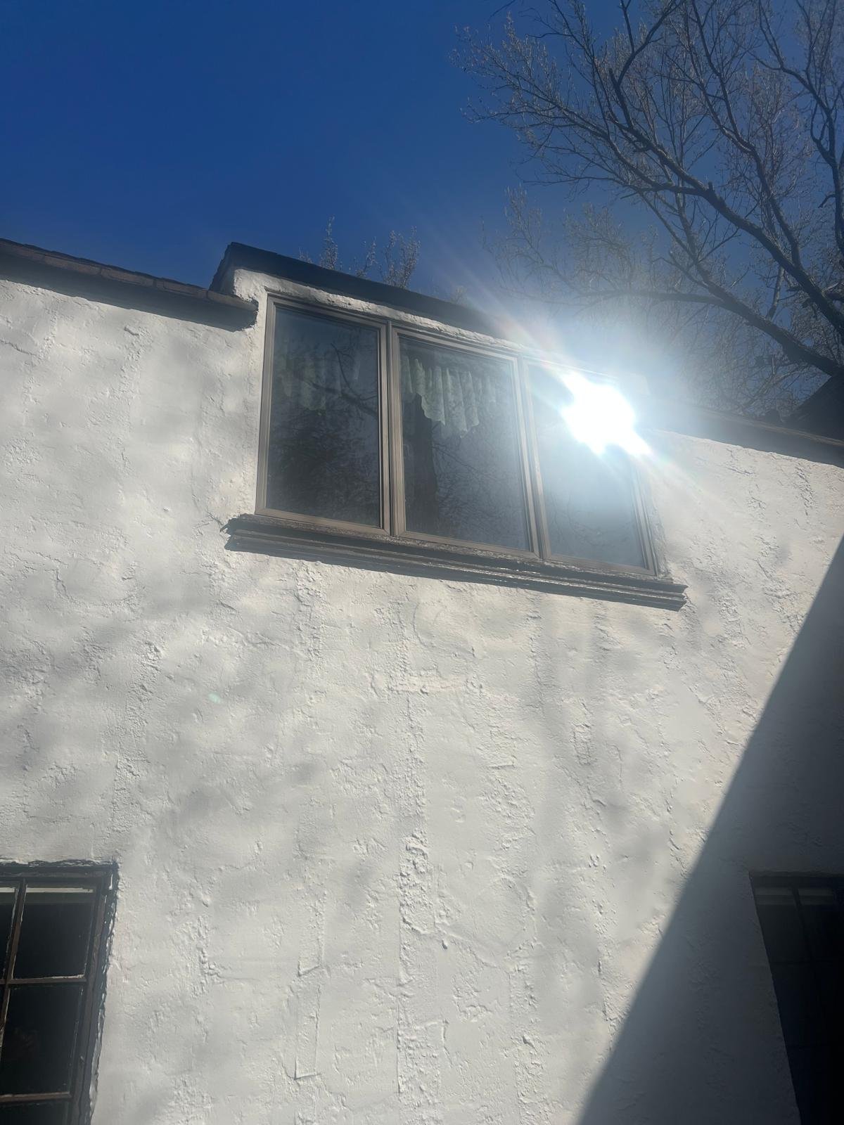 Window installation project at a residential home